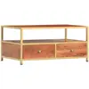 Image de vidaXL Table basse 90 x 50 x 40 cm Bois d'acacia massif