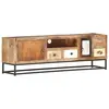 Image de vidaXL Meuble TV 120 x 30 x 40 cm Bois de récupération massif