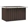 Image de vidaXL Coffre de rangement de jardin Marron 109x67x65 cm