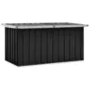 Image de vidaXL Boîte de rangement de jardin Anthracite 129x67x65 cm