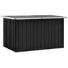 Image de vidaXL Boîte de rangement de jardin Anthracite 149x99x93 cm
