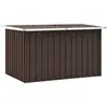 Image de vidaXL Boîte de rangement de jardin Marron 149x99x93 cm
