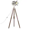 Image de vidaXL Lampadaire à trépied bois de manguier massif 180 cm