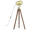 Image de vidaXL Vloerlamp driepoot 97 cm massief mangohout
