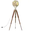 Image de vidaXL Lampadaire à trépied bois de manguier massif 165 cm