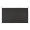 Image de vidaXL Clôture de jardin WPC 180x105 cm Gris
