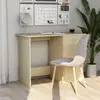 Image de vidaXL Bureau Chêne sonoma 100x50x76 cm Bois d ingénierie