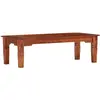 Image de vidaXL Table basse 110 x 50 x 35 cm Bois d'acacia solide