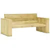 Image de vidaXL Banc de jardin 179 cm Bois de pin imprégné