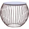Image de vidaXL Table basse Doré Ø 51 cm