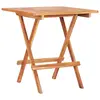 Image de vidaXL Table de bistro pliable 60x60x65 cm Bois de teck solide