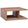Image de Table basse 70x70x30 cm en teck massif