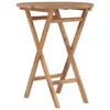 Image de vidaXL Table pliable de jardin 60 cm Bois de teck solide