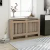 Image de vidaXL Cache-radiateur 152x19x81,5 cm bois d'ingénierie