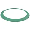 Image de vidaXL Coussin de sécurité PE Vert de trampoline rond de 3,96 m