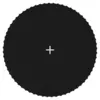 Image de vidaXL Tapis de saut Tissu Noir pour trampoline rond de 3,66 m