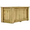Image de vidaXL Jardinière surélevée 100x50x50 cm bois de pin imprégné