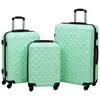 Image de vidaXL Ensemble de valises rigides 3 pcs Menthe ABS