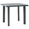 Image de vidaXL Table de jardin Vert 80x75x72 cm Plastique