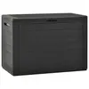 Image de vidaXL Boîte de rangement de jardin Anthracite 78x44x55 cm