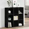 Image de vidaXL Bibliothèque noir 98x29x97,5 cm bois d'ingénierie
