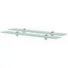 Image de vidaXL Étagères murales 2 pcs Verre 70 x 10 cm 8 mm