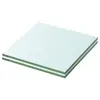Image de vidaXL Panneaux d'étagère 2 pcs Verre Transparent 20 x 15 cm