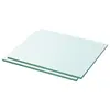 Image de vidaXL Panneaux d'étagère 2 pcs Verre Transparent 30 x 20 cm