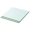 Image de vidaXL Panneaux d'étagère 2 pcs Verre Transparent 30 x 25 cm
