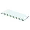 Image de vidaXL Panneaux d'étagère 2 pcs Verre Transparent 50 x 12 cm