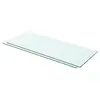 Image de vidaXL Panneaux d'étagère 2 pcs Verre Transparent 60x20 cm