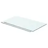 Image de vidaXL Panneaux d'étagère 2 pcs Verre Transparent 60 x 30 cm