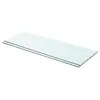 Image de vidaXL Panneaux d'étagère 2 pcs Verre Transparent 70x25 cm
