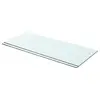 Image de vidaXL Panneaux d'étagère 2 pcs Verre Transparent 70 x 30 cm
