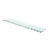Image de vidaXL Panneaux d'étagère 2 pcs Verre Transparent 90 x 12 cm