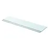Image de vidaXL Panneaux d'étagère 2 pcs Verre Transparent 90 x 20 cm