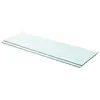 Image de vidaXL Panneaux d'étagère 2 pcs Verre Transparent 90 x 30 cm