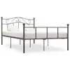 Image de vidaXL Cadre de lit sans matelas gris métal 160x200 cm