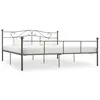 Image de vidaXL Cadre de lit sans matelas gris métal 180x200 cm