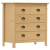 Image de vidaXL Buffet Hill 79x40x80 cm Bois de pin solide