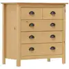 Image de vidaXL Buffet Hill 79x40x80 cm Bois de pin solide