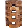 Image de vidaXL Table de chevet 30x30x45 cm Bois de teck massif