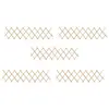 Image de vidaXL Clôture à treillis 5 pcs Bois de sapin 180x30 cm