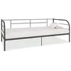 Image de vidaXL Cadre de lit de repos sans matelas gris métal 90x200 cm