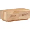 Image de vidaXL Table basse 90x50x35 cm Bois de récupération massif