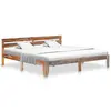 Image de vidaXL Cadre de lit sans matelas bois massif 200x200 cm