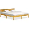 Image de vidaXL Cadre de lit sans matelas bois de manguier massif 180 cm
