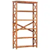 Image de vidaXL Bibliothèque 100x30x180cm Bois massif d'acacia et finition miel