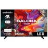 Image de Salora Smart 50 TV | 4K Ultra HD Smart TV | Android 11 met ingebouwde Chromecast, en Wi-Fi | HDR10+, HLG, Dolby Vision & Atmos | 3x HDMI, USB Recording, spraakbesturing | Energieklasse E