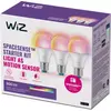 Image de Ampoule LED connectée WIZ E27 Couleur 60W pack de 3